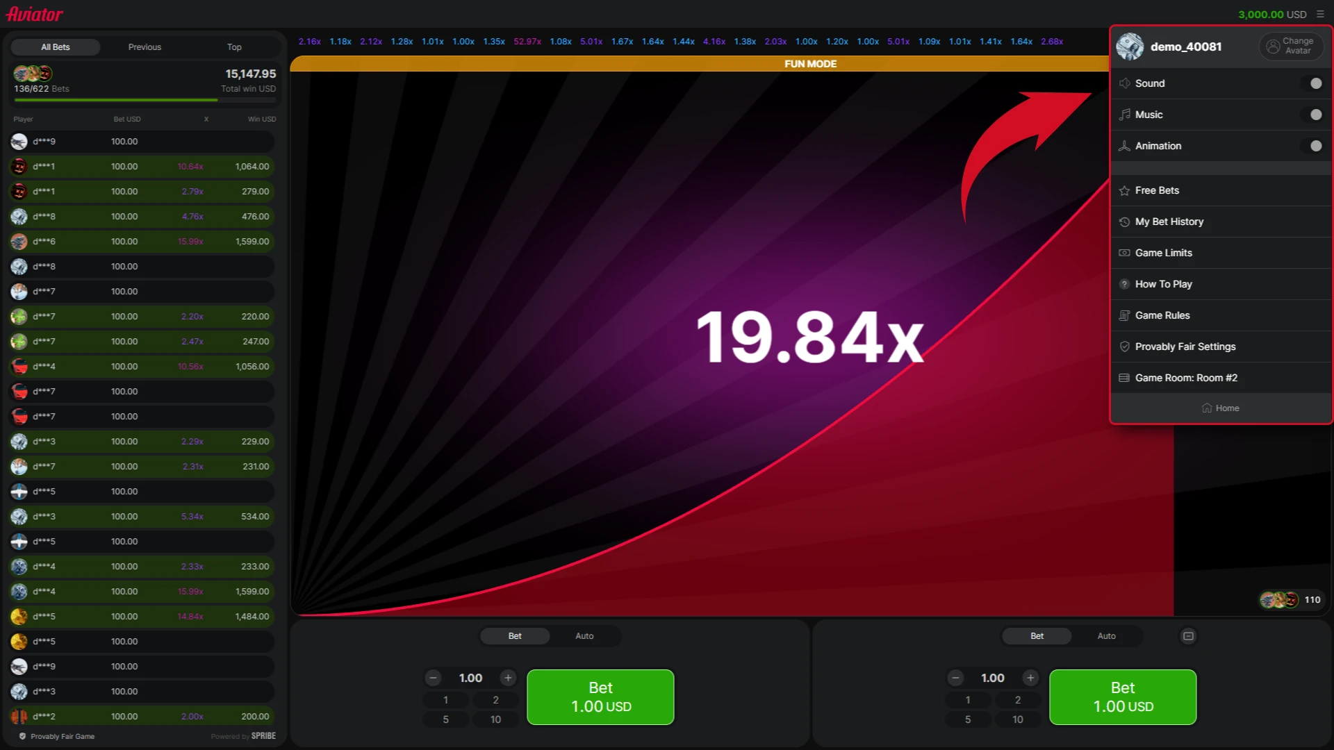 Create a demo account to get a better understanding of the game's features.